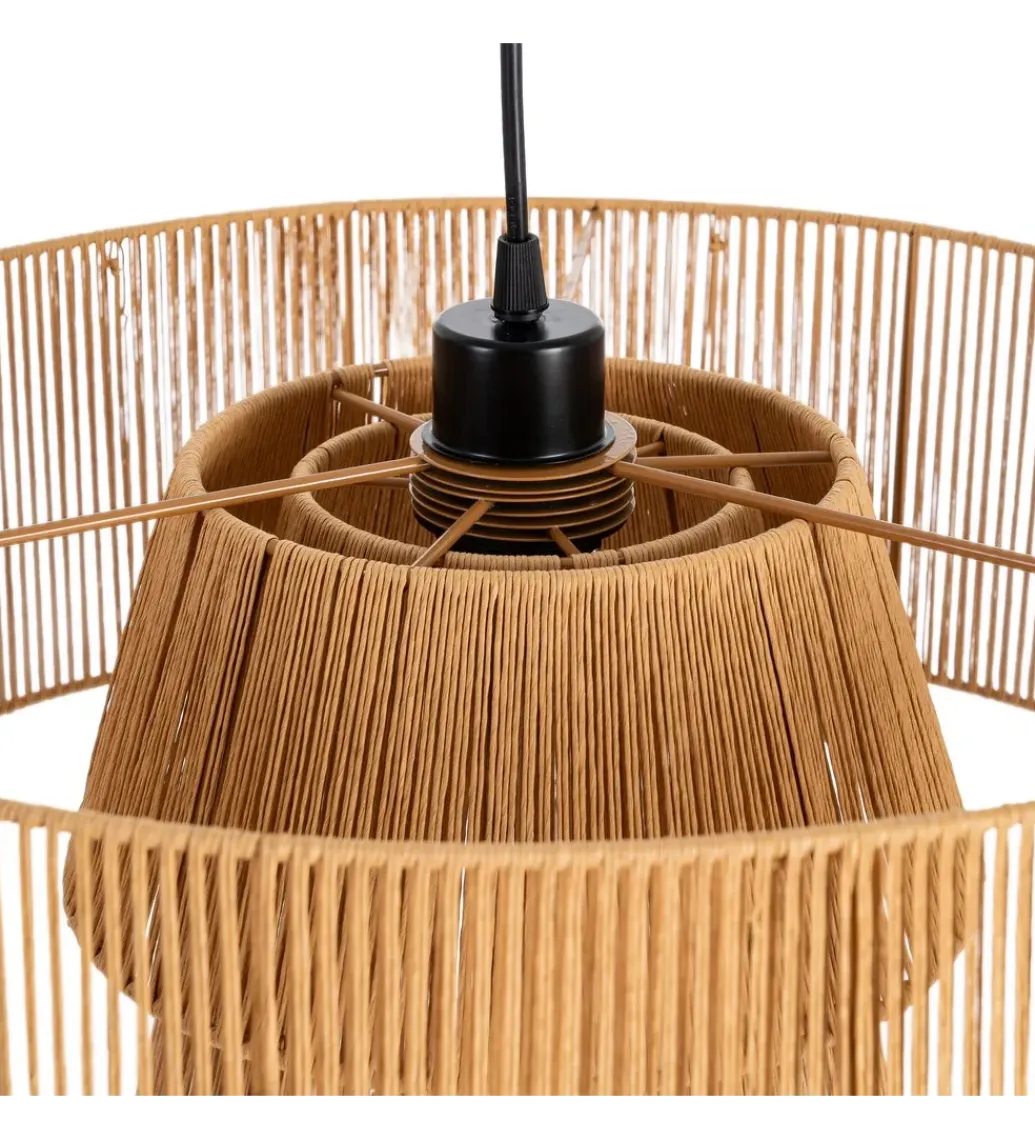 Zona-Design Lampa wisząca SEVEN 50 cm naturalna