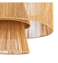 Zona-Design Lampa wisząca SEVEN 50 cm naturalna