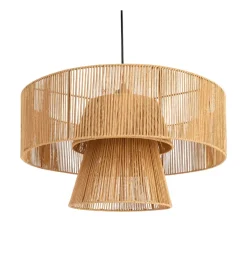 Zona-Design Lampa wisząca SEVEN 50 cm naturalna