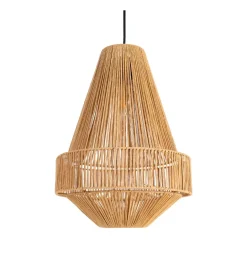 Zona-Design Lampa wisząca SEVEN 40 cm naturalna