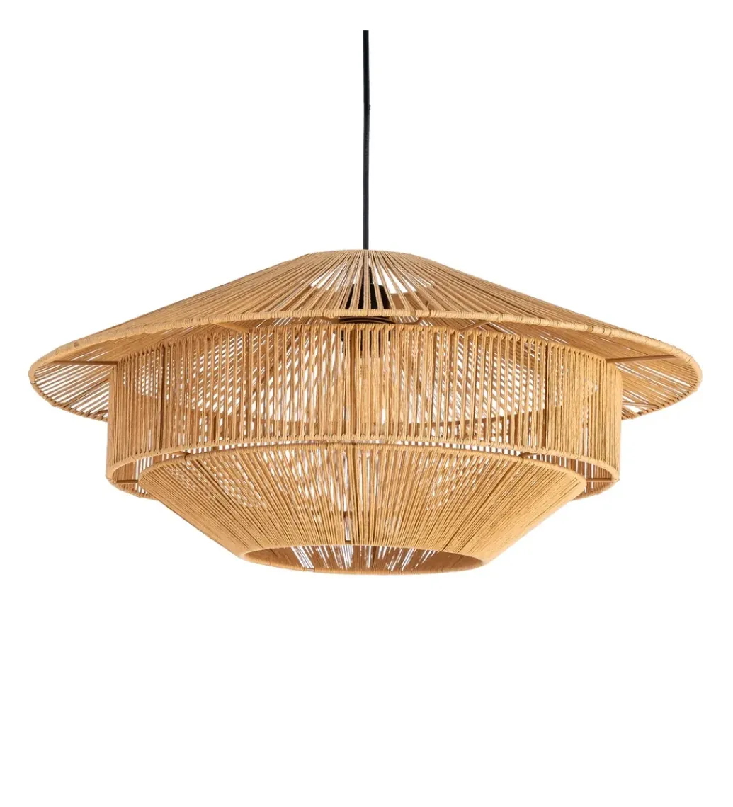 Zona-Design Lampa wisząca SEVEN 60 cm naturalna