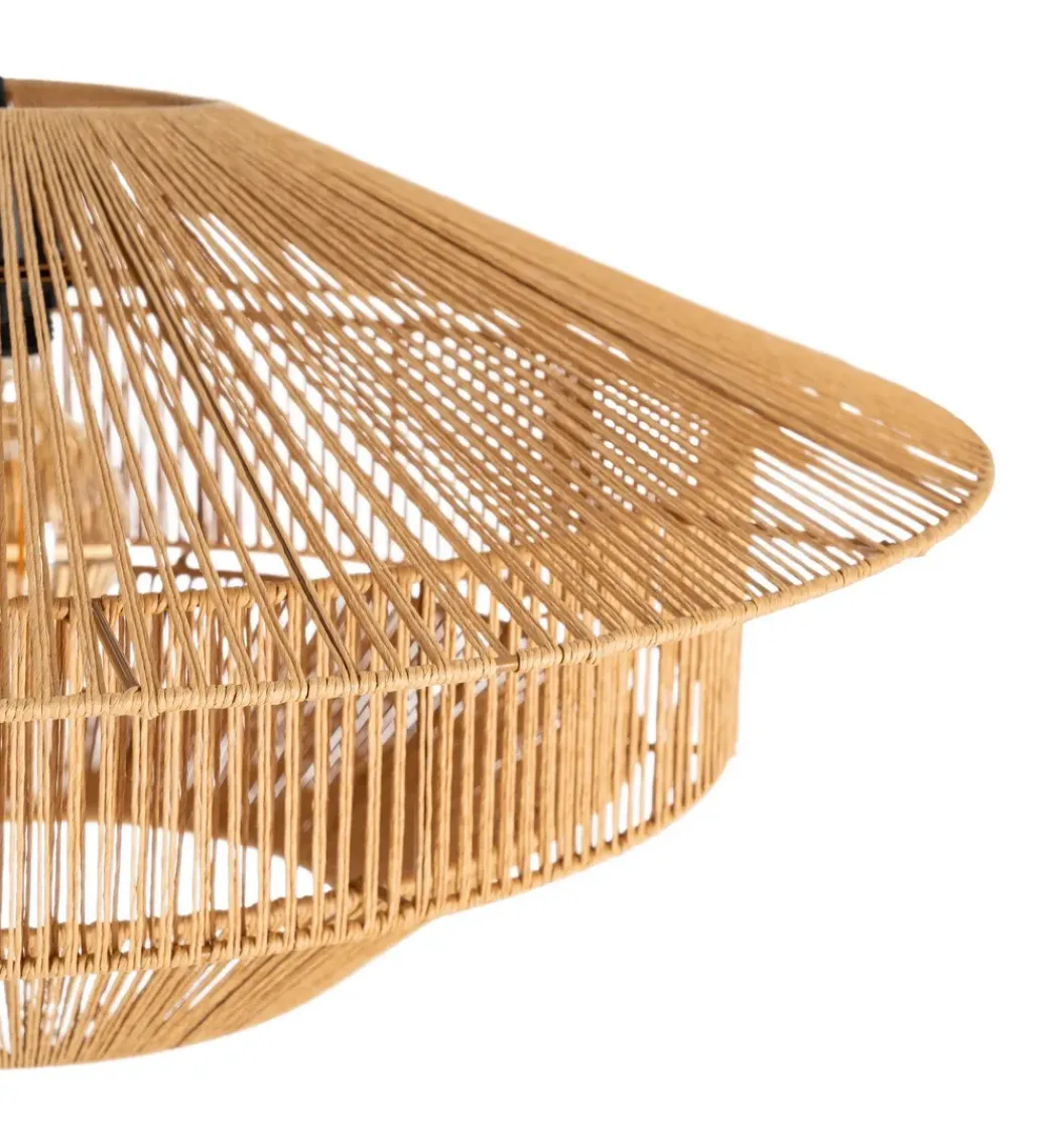 Zona-Design Lampa wisząca SEVEN 60 cm naturalna