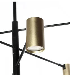 DOMENO Lampa wisząca SIENA GU10 80 cm złota