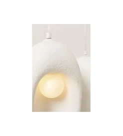KDesign Lampa wisząca SOUL DINING 53 cm biała