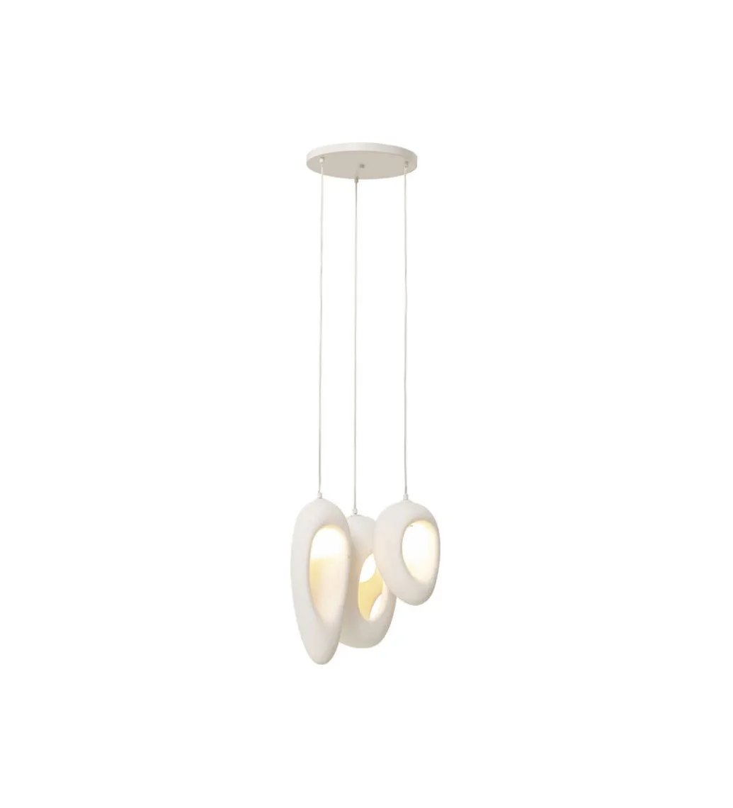 KDesign Lampa wisząca SOUL DINING 53 cm biała