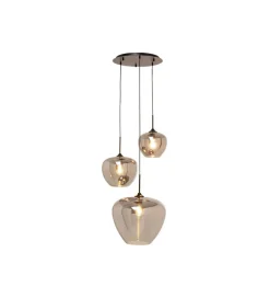 KDesign Lampa wisząca SPHERE 45 cm smoke