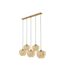 KDesign Lampa wisząca SPHERE FIVE 160 cm złota