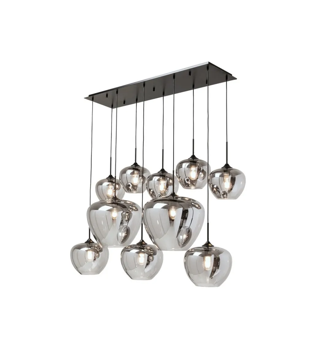 KDesign Lampa wisząca SPHERE SMOKE TEN 150 cm