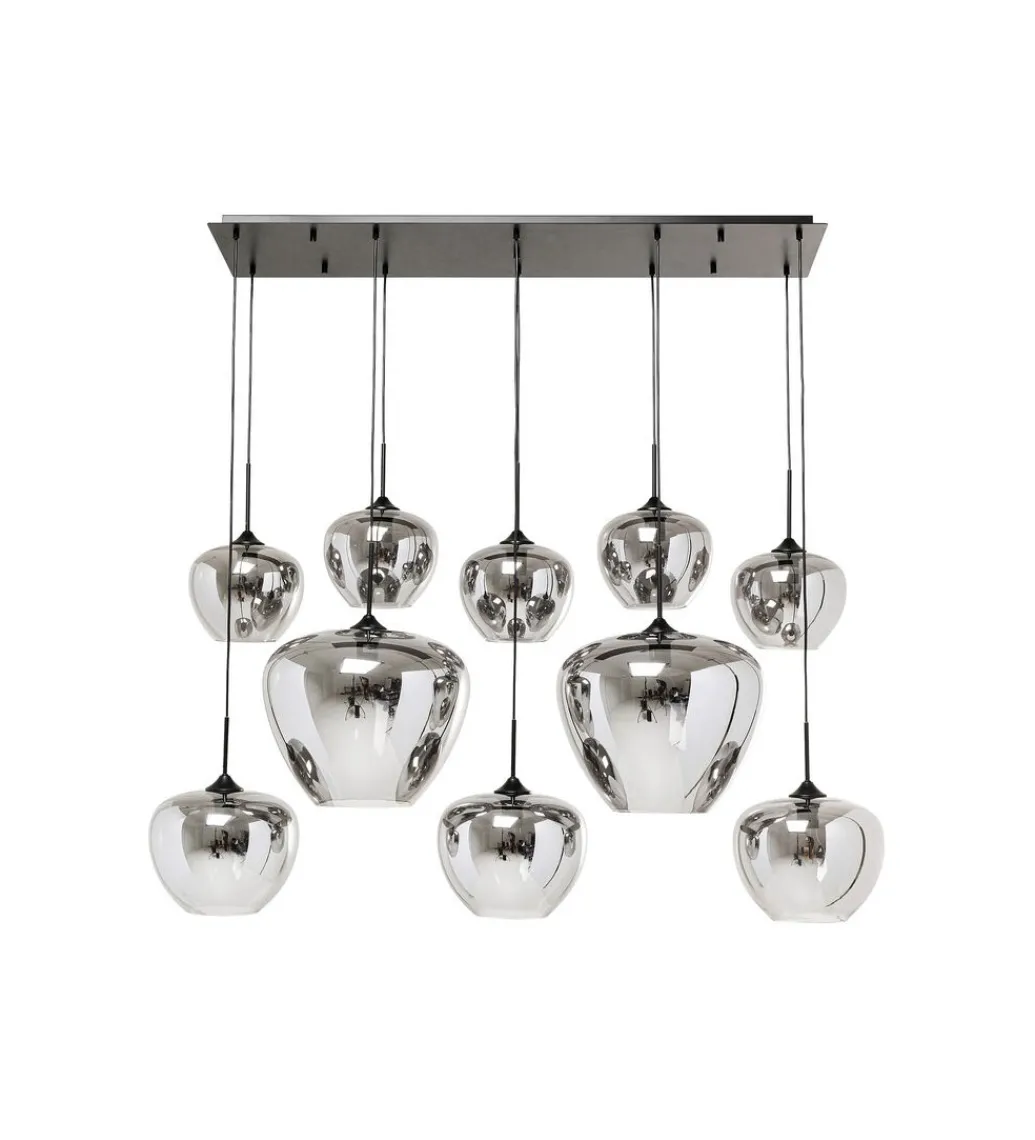 KDesign Lampa wisząca SPHERE SMOKE TEN 150 cm
