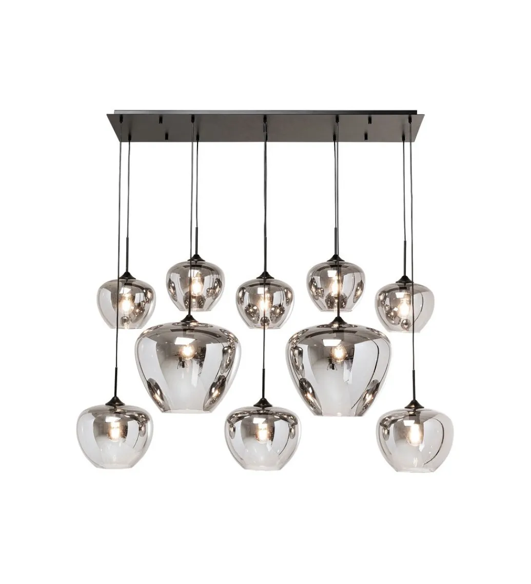 KDesign Lampa wisząca SPHERE SMOKE TEN 150 cm