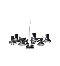 KDesign Lampa wisząca Spider Multi czarna