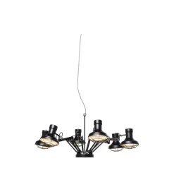 KDesign Lampa wisząca Spider Multi czarna