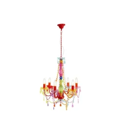 KDesign Lampa wisząca STARLIGHT 69 cm tęczowa