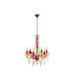 KDesign Lampa wisząca STARLIGHT 69 cm tęczowa