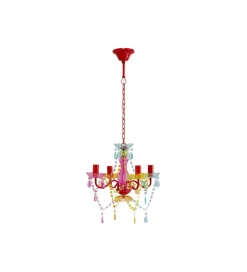 KDesign Lampa wisząca STARLIGHT 45 cm tęczowa