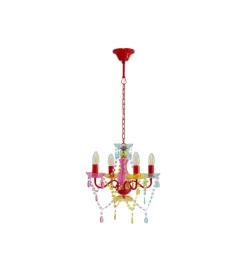 KDesign Lampa wisząca STARLIGHT 45 cm tęczowa