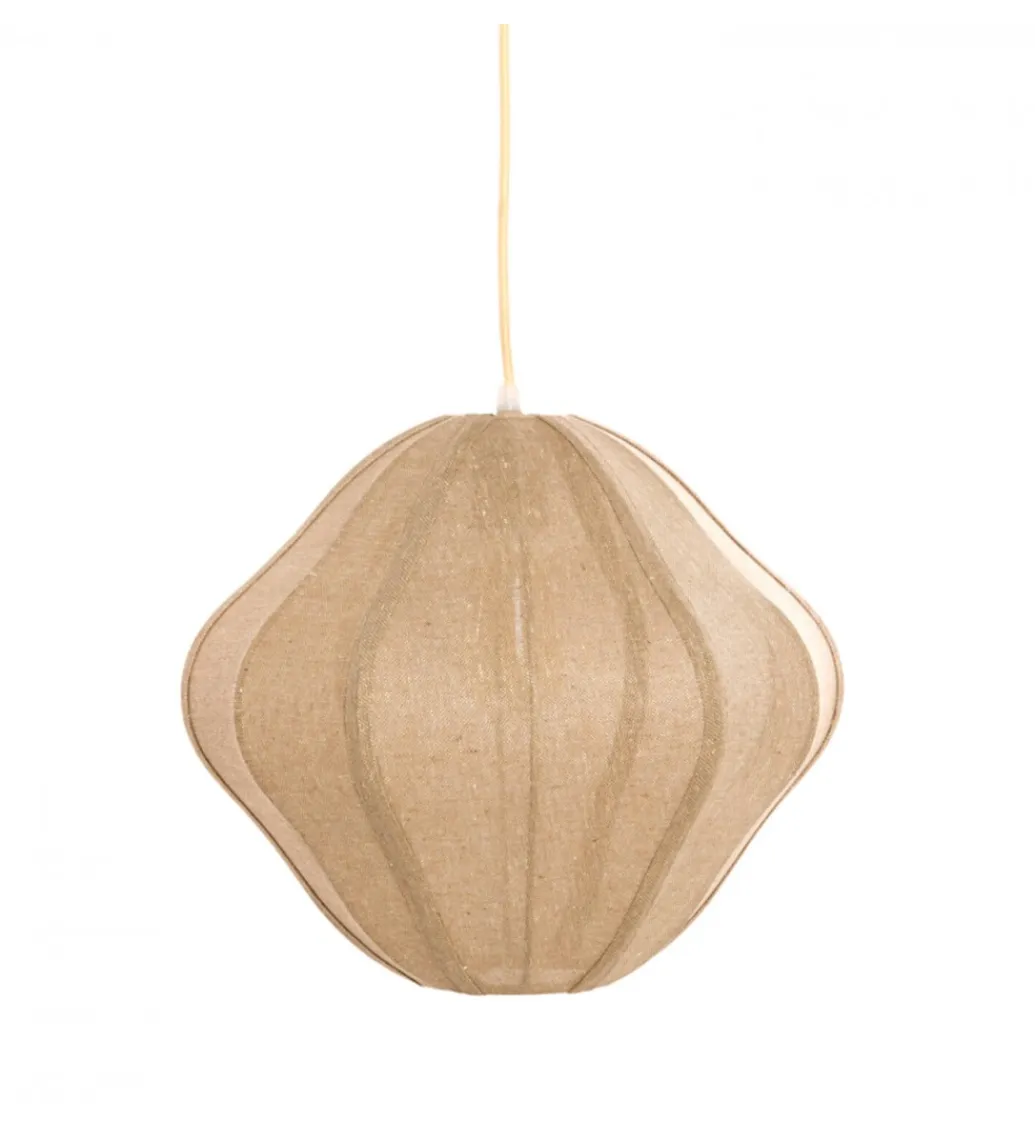 L&L Lampa wisząca SUKAU 50 cm juta naturalna