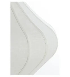 L&L Lampa wisząca SUKAU 50 cm lniana kremowa