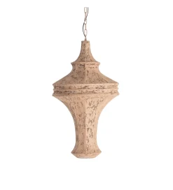 Zona-Design Lampa wisząca TECHAGE 94 cm beżowa