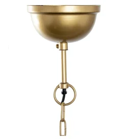 Exclusivas Lampa wisząca TECHO 40 cm złota