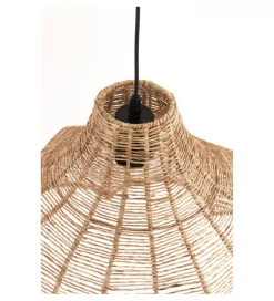 L&L Lampa wisząca TONODA 60 cm juta naturalna