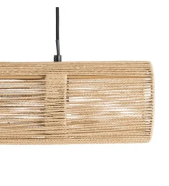 Zona-Design Lampa wisząca VAISE 60 cm kremowa