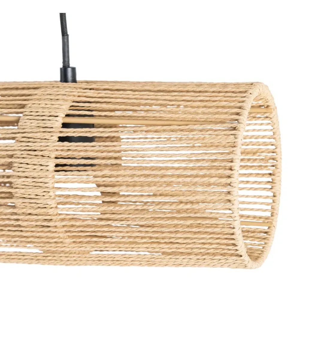 Zona-Design Lampa wisząca VAISE 100 cm kremowa