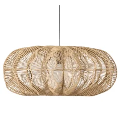 Zona-Design Lampa wisząca WAYRI 89 cm naturalna