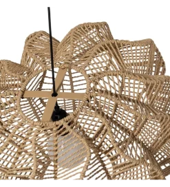 Zona-Design Lampa wisząca WAYRI 69 cm naturalna
