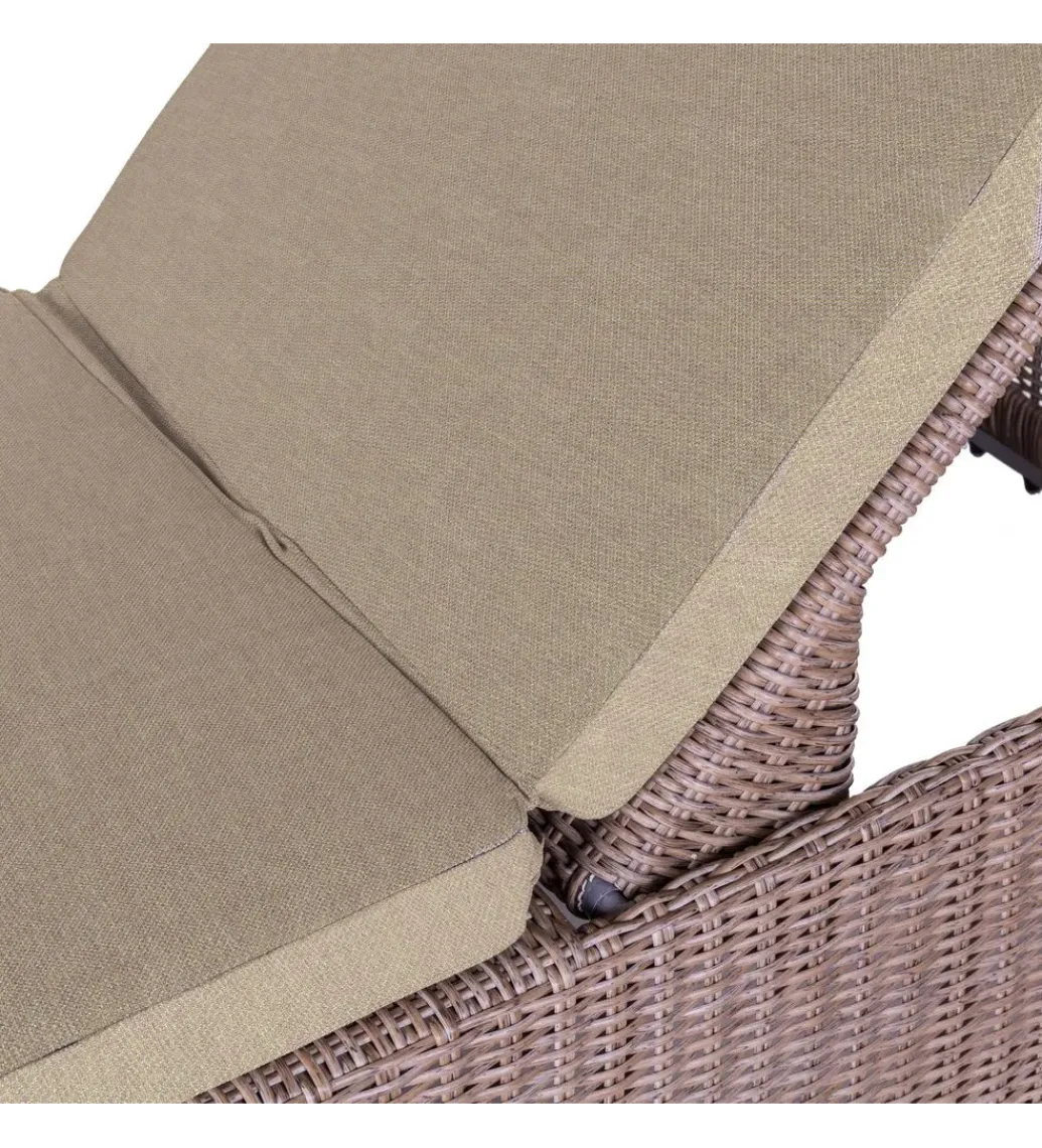 Zona-Design Leżak PISTON 200 cm rattan