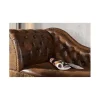 Invicta Interior Leżanka BRIGIDA Chesterfield brązowy antyczny
