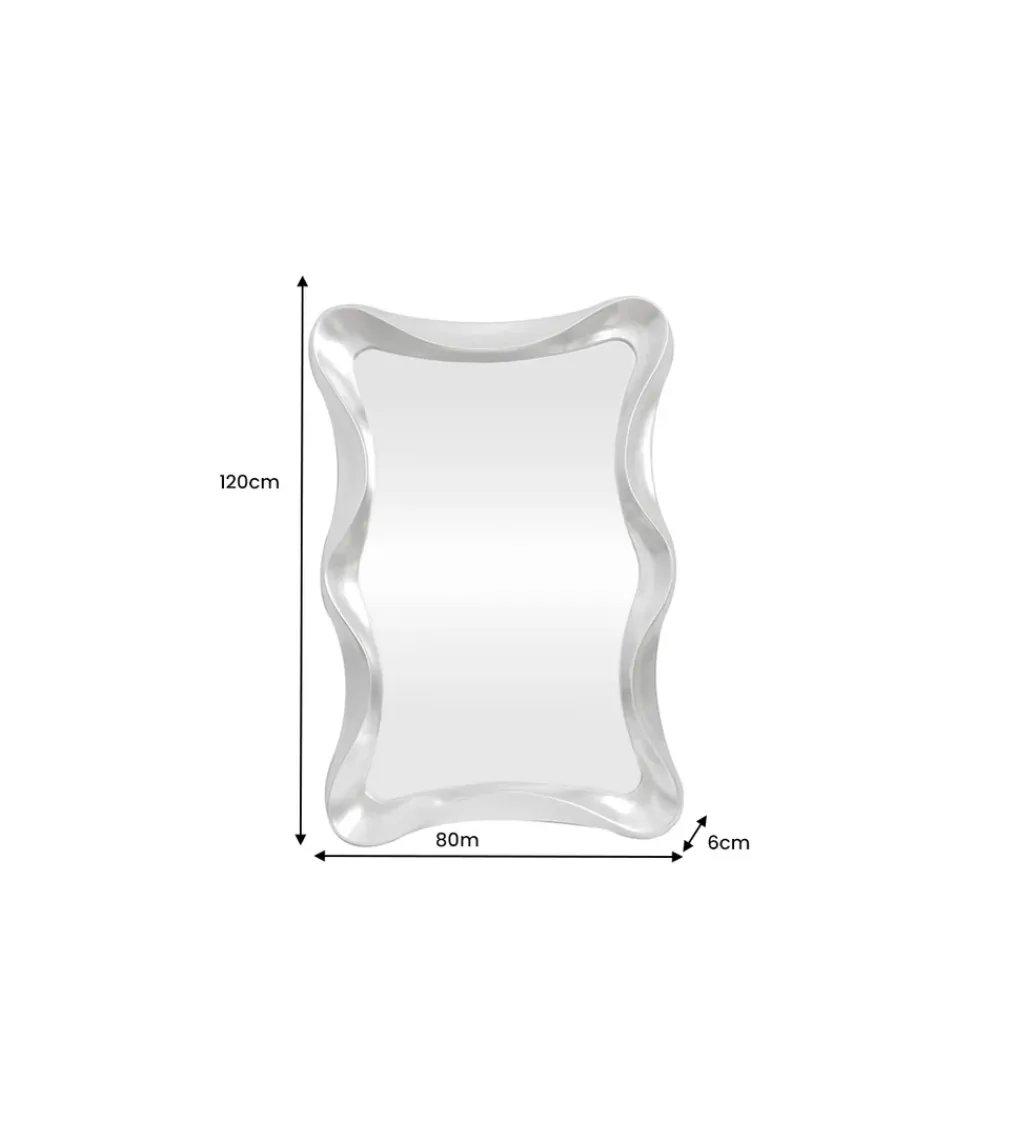 Invicta Interior Lustro ALICE 120 cm srebrny