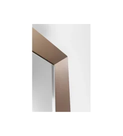 KARE Lustro AREZZO trapez 65 x 160 cm kawowy