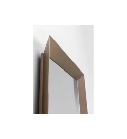 KARE Lustro AREZZO trapez 65 x 160 cm kawowy