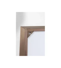 KARE Lustro AREZZO trapez 65 x 160 cm kawowy