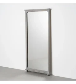 Zona-Design Lustro BEGASTA 170 cm drewno paulowni szare