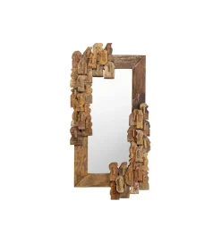 KARE Lustro BE MIND 90 x 160 cm drewno naturalne