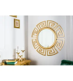 Invicta Interior Lustro ścienne Euphoria 85 cm złote