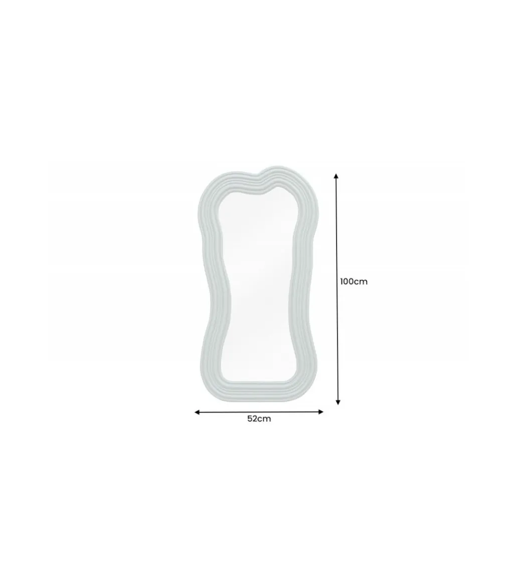Invicta Interior Lustro ścienne RUBIO 100 cm zielone