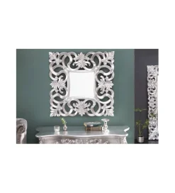 Invicta Interior Lustro ścienne Venice 75cm srebrne
