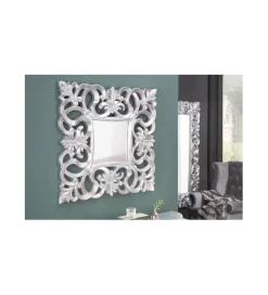 Invicta Interior Lustro ścienne Venice 75cm srebrne