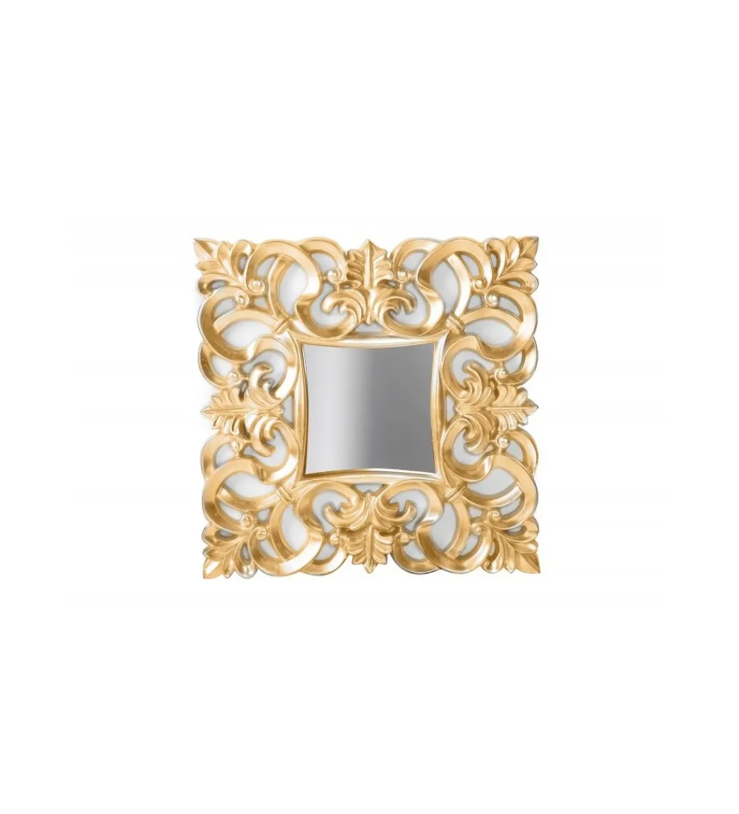 Invicta Interior - przedsprzedaż Lustro ścienne Venice 75cm złote