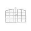 Invicta Interior Lustro CRUZ 120 cm czarne