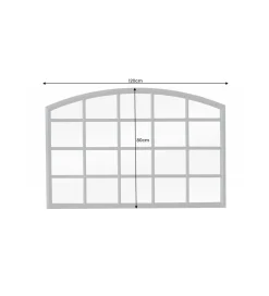 Invicta Interior Lustro CRUZ 120 cm czarne
