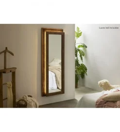 Imeri Lustro DE PARED 150 cm drewno akacja