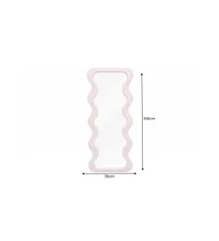 Invicta Interior Lustro FUENTE 160 cm różowe