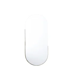 KARE Lustro HIPSTER OVAL 50 x 114 cm złoty