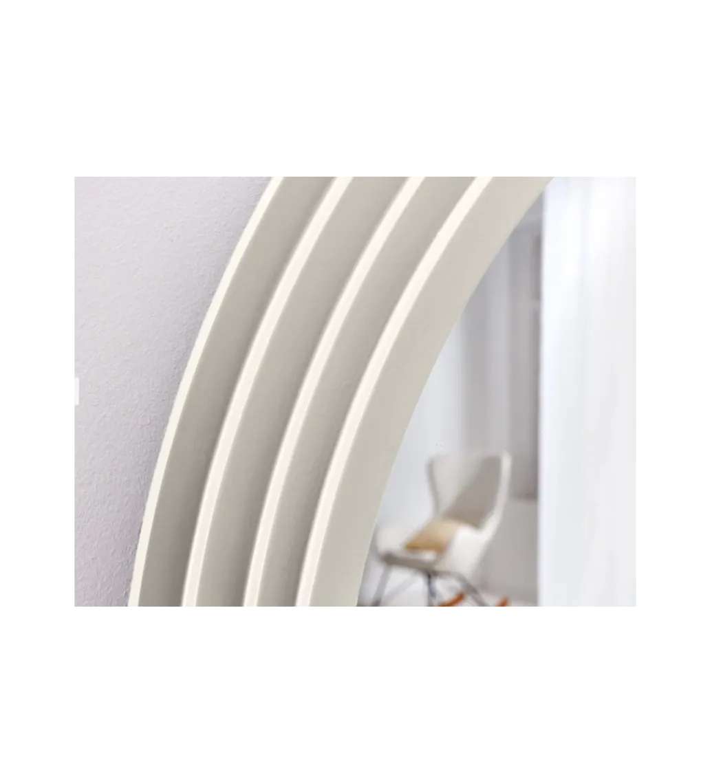 Invicta Interior Lustro KIRAZ ART DECO 160 cm białe