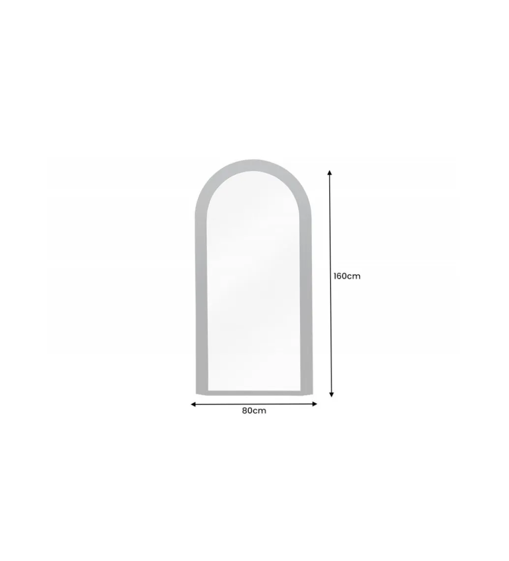 Invicta Interior Lustro KIRAZ 160 cm czarne