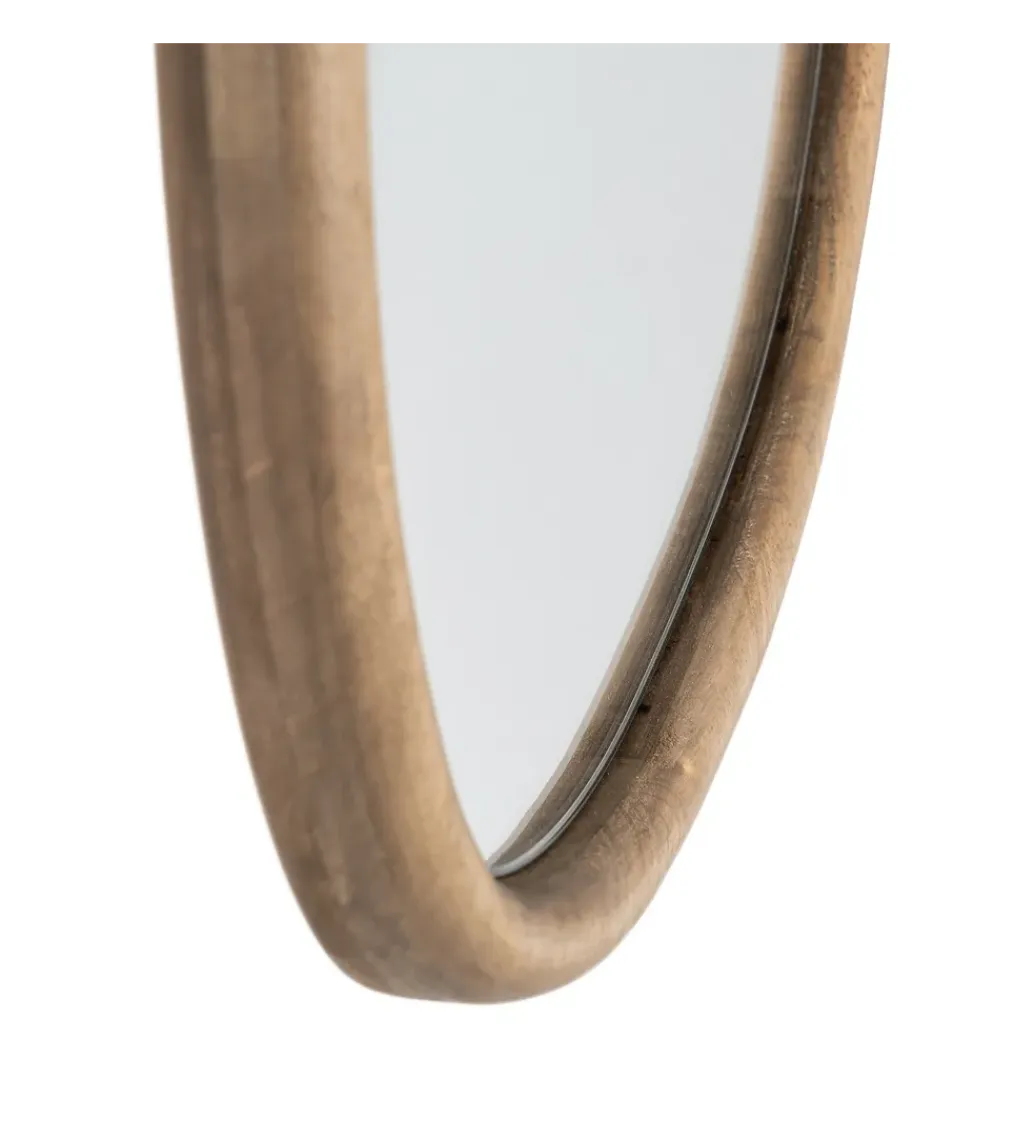 Zona-Design Lustro LAMASIT 62 cm naturalne